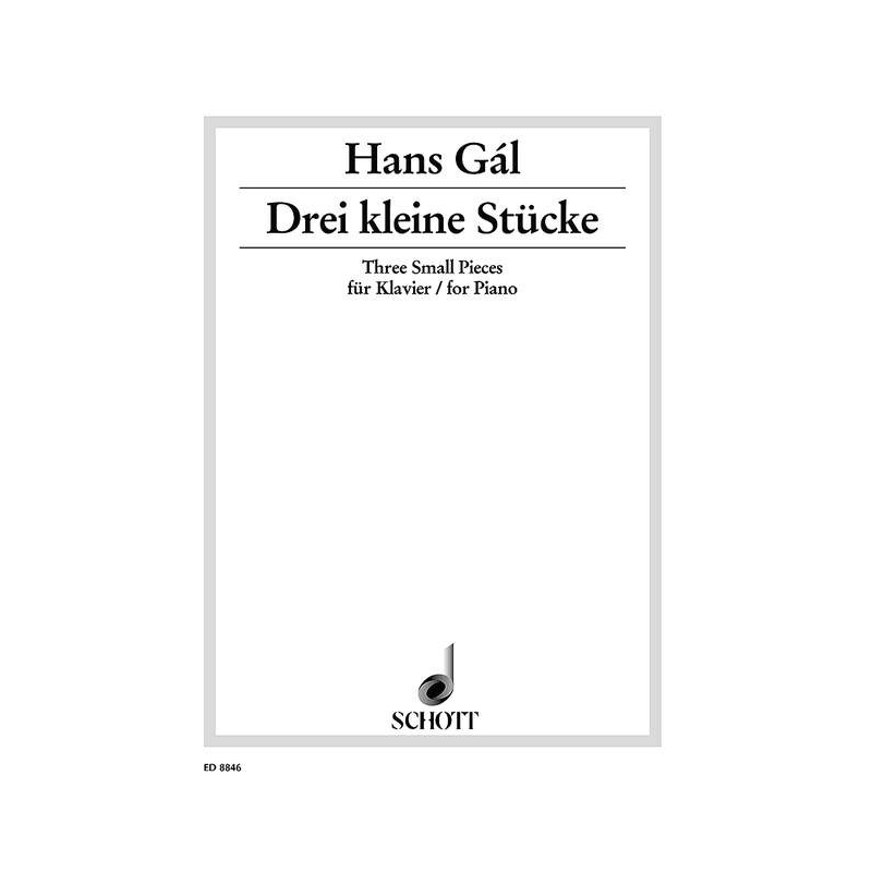 Gál, Hans - Three little Pieces op. 64