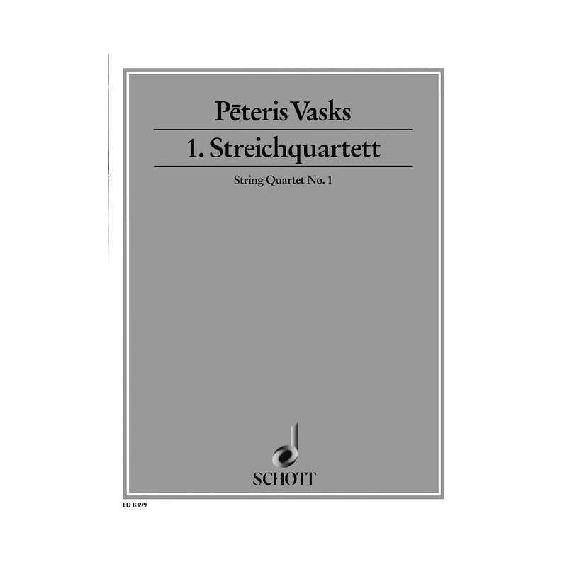 Vasks, Peteris - String Quartet No. 1