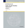 Korngold, Erich Wolfgang - Posthumous Songs 