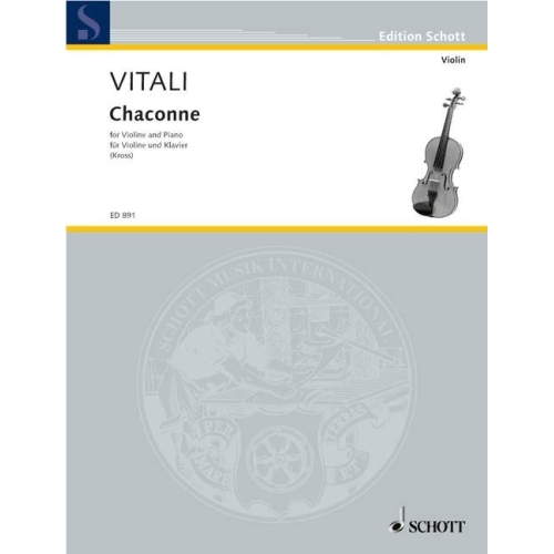 Vitali, Tommaso - Chaconne