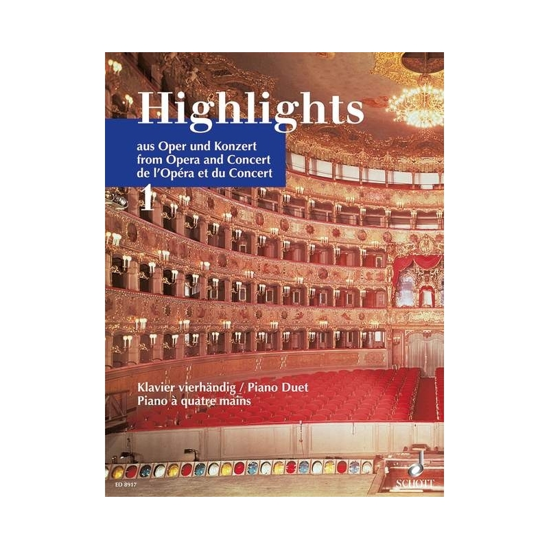 Highlights from Opera and Concert   Band 1 - Famous Pieces in Easy Arrangements