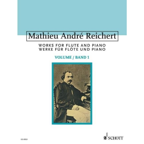 Reichert Mathieu Andr Works for Flute and Piano op. 1 3 4 7
