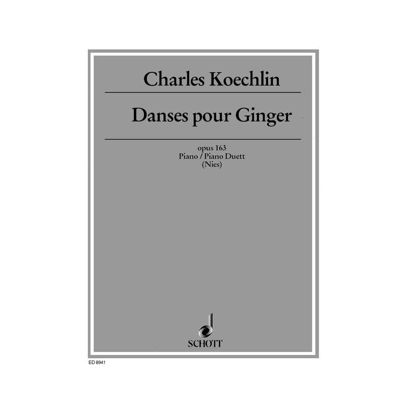 Koechlin, Charles - Dances for Ginger op. 163
