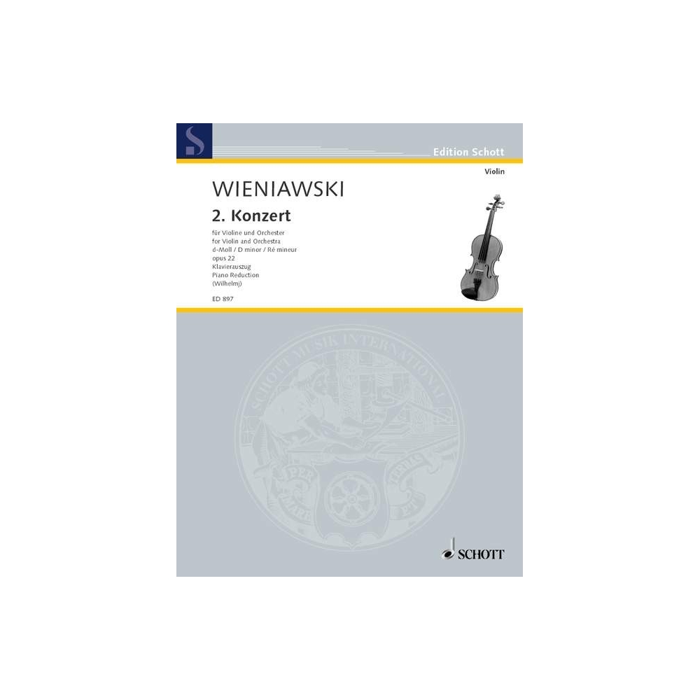 Wieniawski, Henryk - Violin Concerto No. 2 in D Minor op. 22 