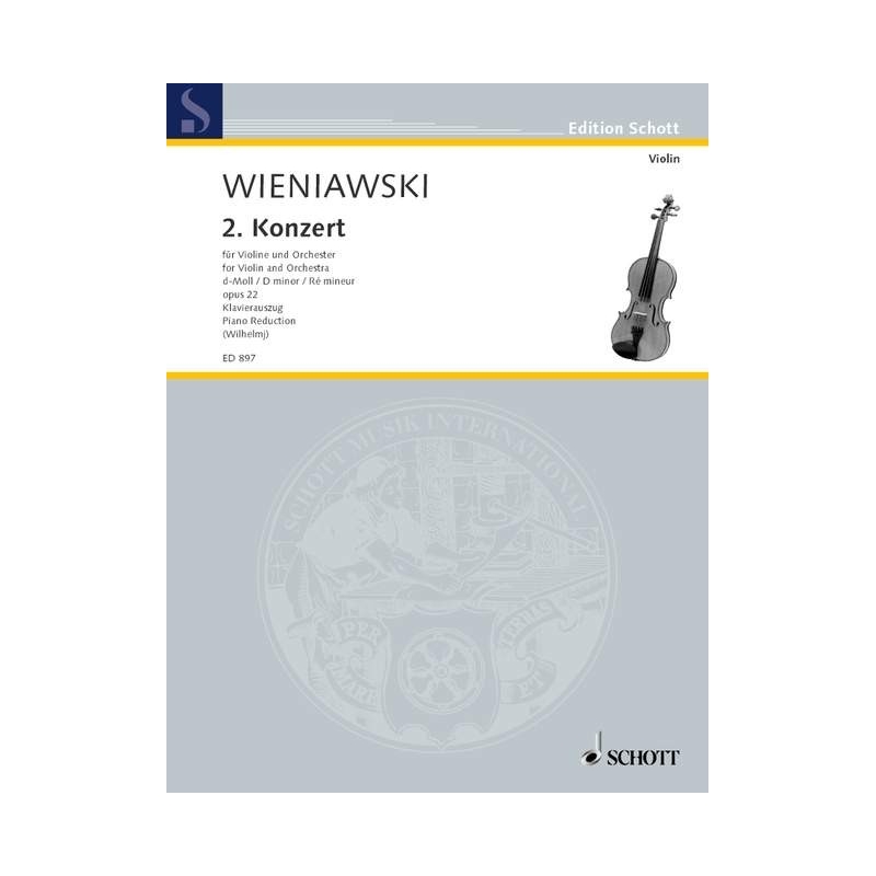 Wieniawski, Henryk - Violin Concerto No. 2 in D Minor op. 22