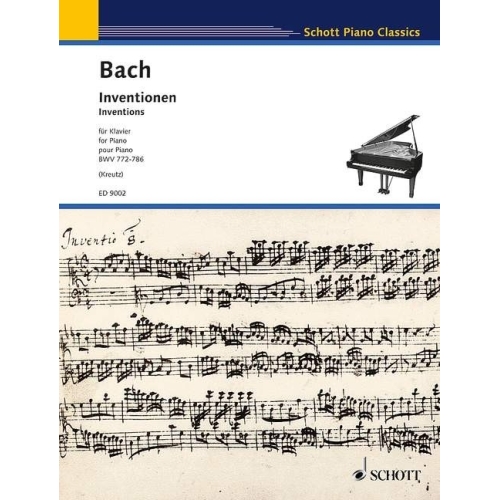 Bach, J.S - Inventions BWV...