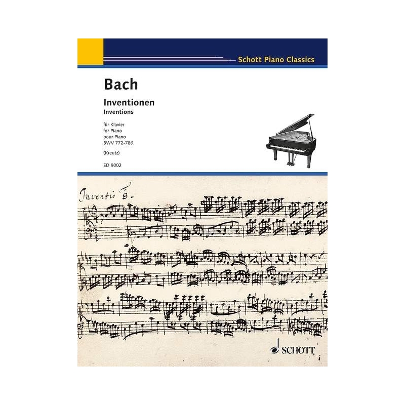 Bach, J.S - Inventions BWV 772 - 786 