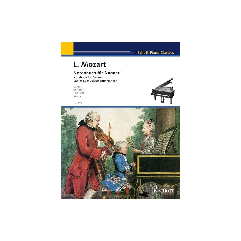 Mozart, Leopold - Notebook for Nannerl 