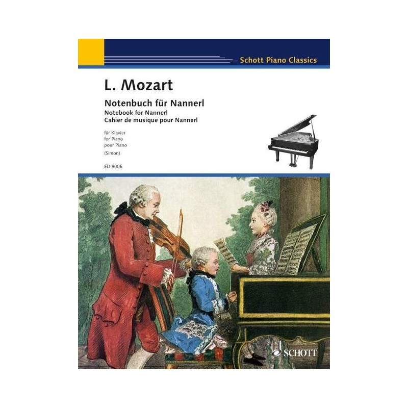 Mozart, Leopold - Notebook for Nannerl
