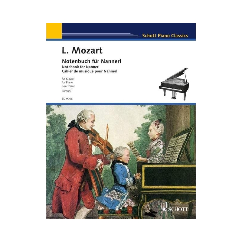 Mozart, Leopold - Notebook for Nannerl 
