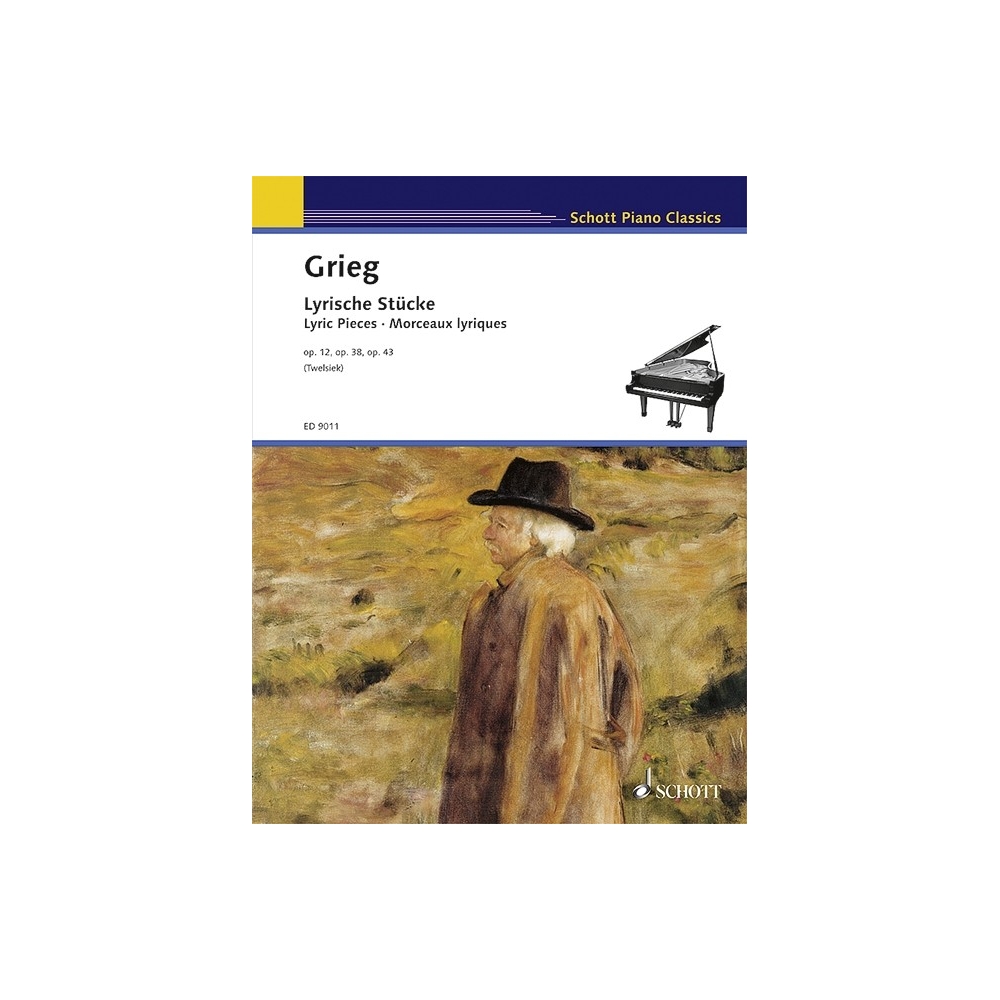 Grieg, Edvard - Lyric Pieces op. 12, 38, 43