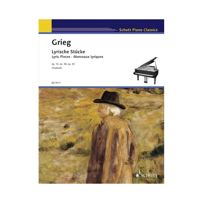 Grieg, Edvard - Lyric Pieces op. 12, 38, 43 