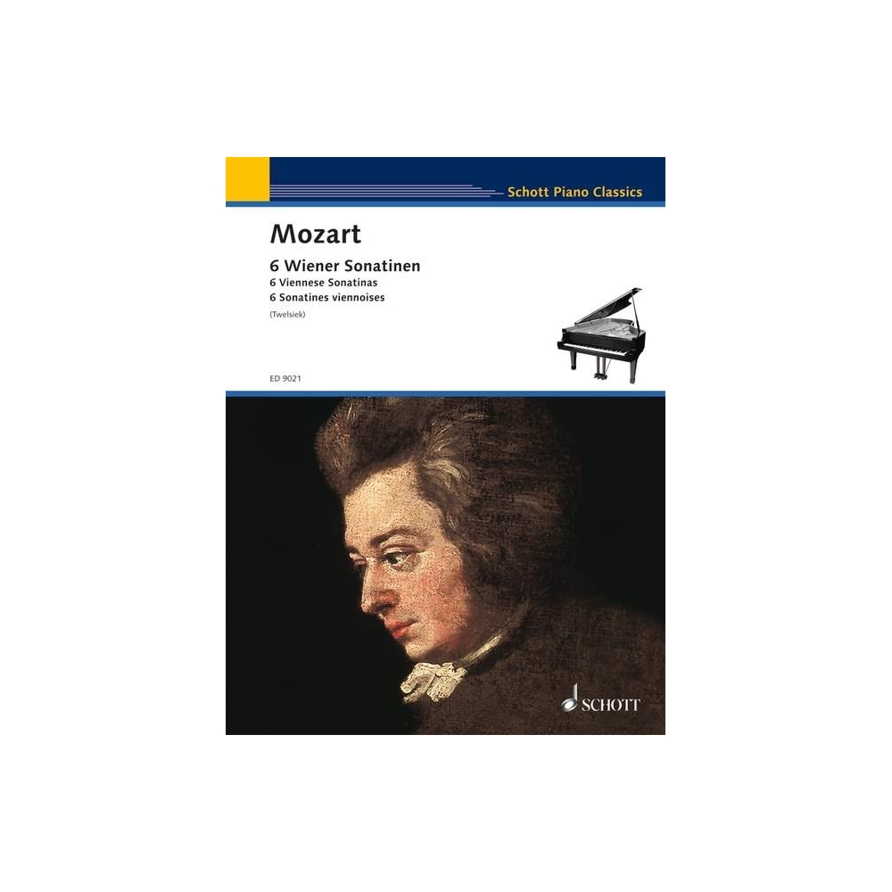 Mozart, Wolfgang Amadeus - 6 Viennese Sonatinas