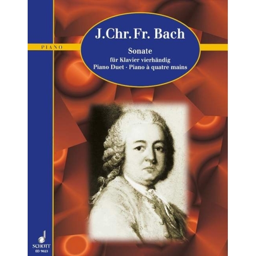 Bach, J.C.F - Sonata A Major