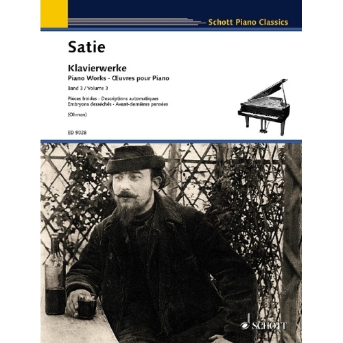 Satie, Erik - Piano Works   Vol. 3