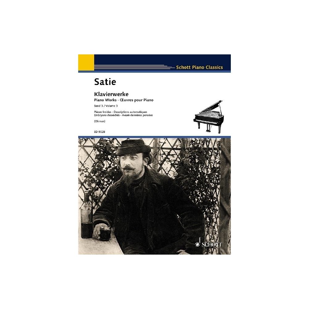 Satie, Erik - Piano Works Vol. 3