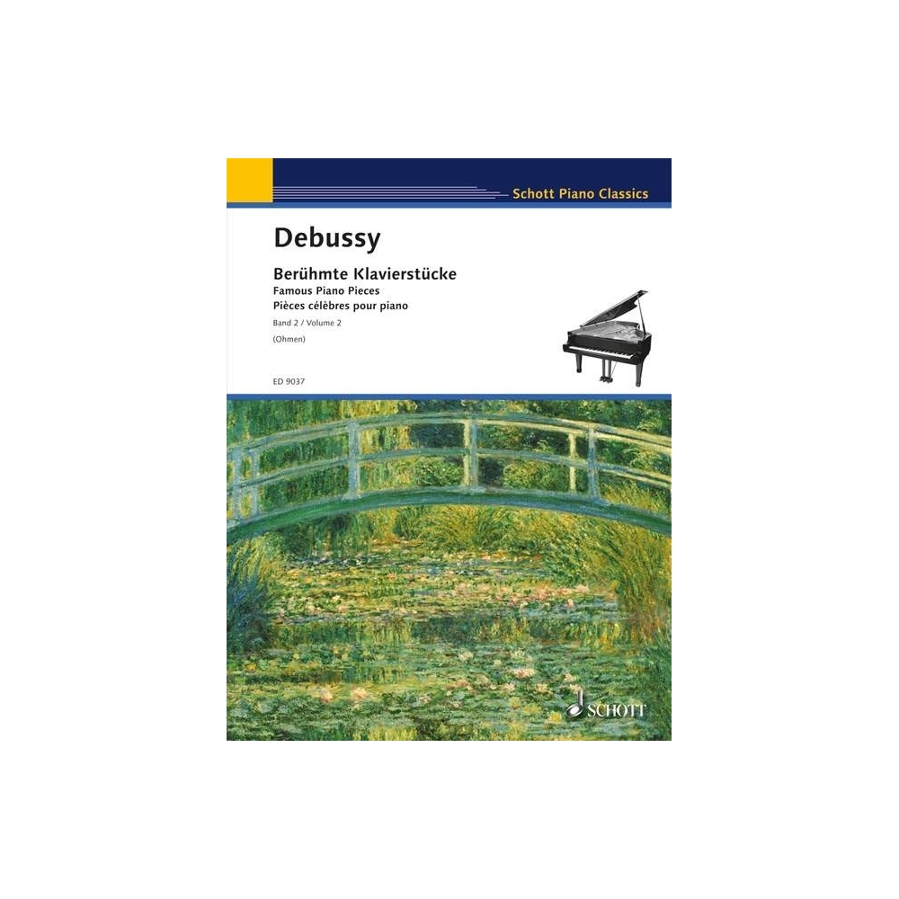 Debussy, Claude - Famous Piano Pieces Vol. 2