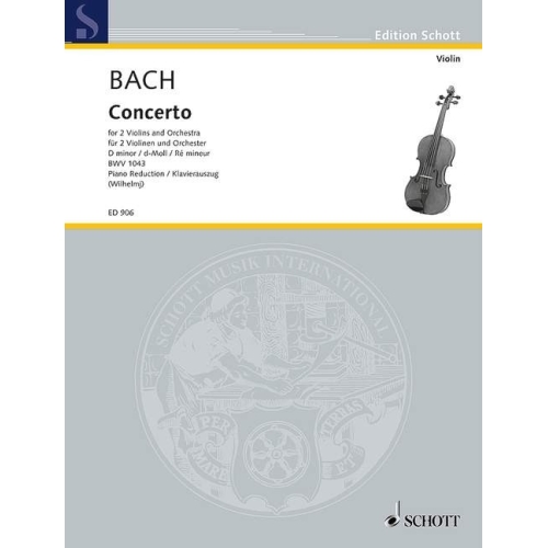 Bach, Johann Sebastian - Concerto D Minor  BWV 1043