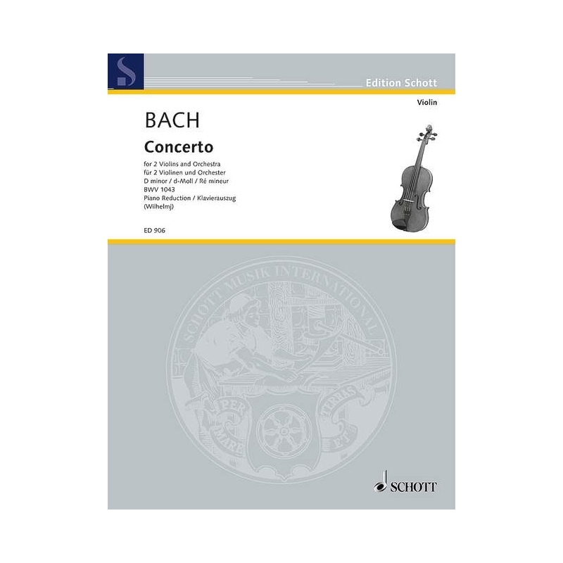 Bach, Johann Sebastian - Concerto D Minor  BWV 1043
