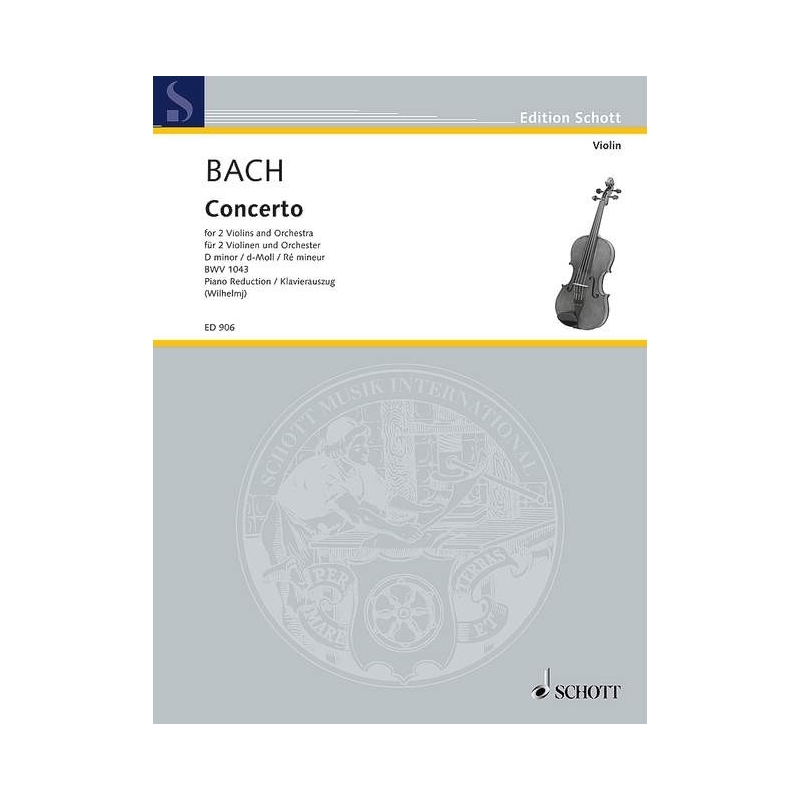 Bach, J.S - Concerto D Minor BWV 1043 