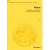 Henze, Hans Werner - Englische Liebeslieder 