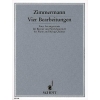 Zimmermann, Bernd Alois - 4 Arrangements 