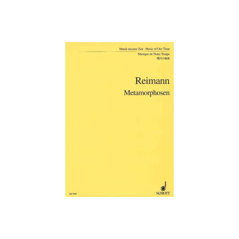 Reimann, Aribert - Metamorphoses