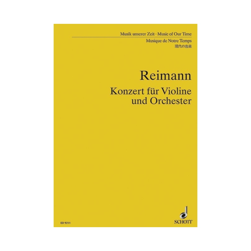 Reimann, Aribert - Concerto