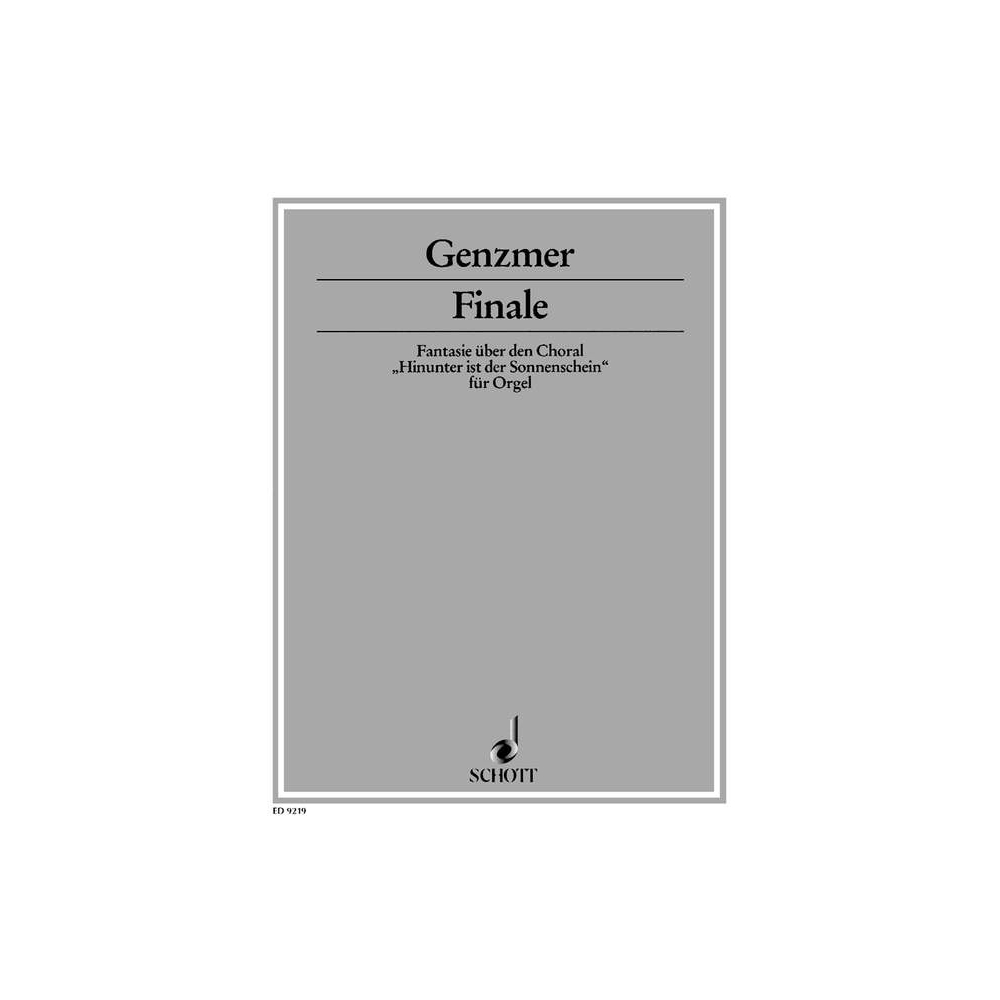 Genzmer, Harald - Finale