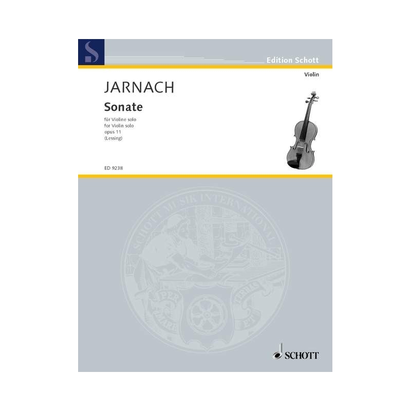 Jarnach, Philipp - Sonata op. 11