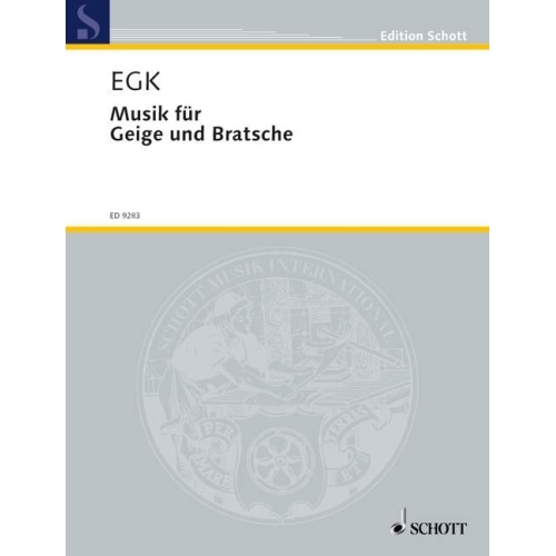 Egk, Werner - Music for Violin and Viola