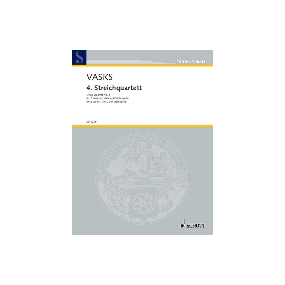 Vasks, Pēteris - String Quartet No. 4