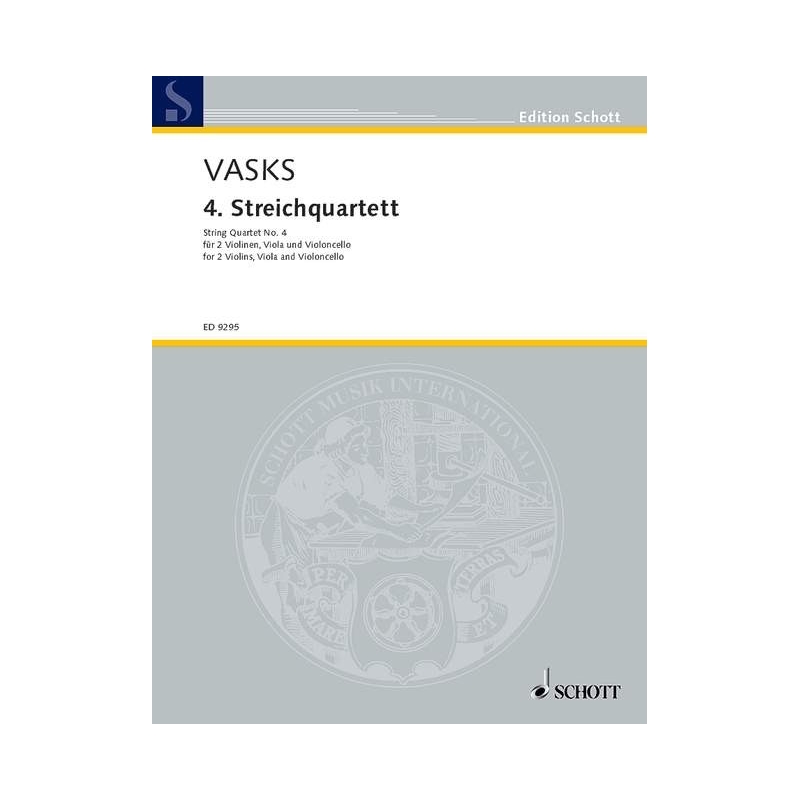 Vasks, Pēteris - String Quartet No. 4