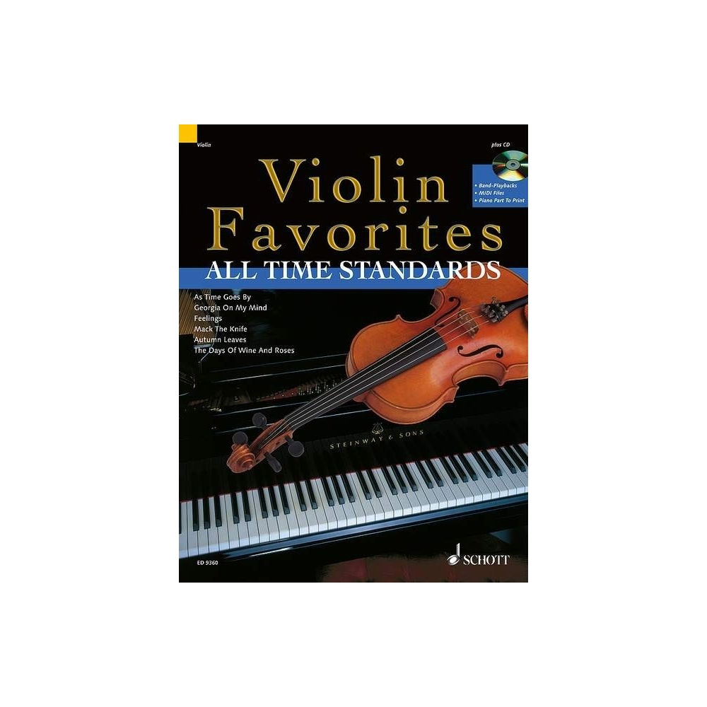 Violin Favorites All Time Standards - Famous Standards for Violin