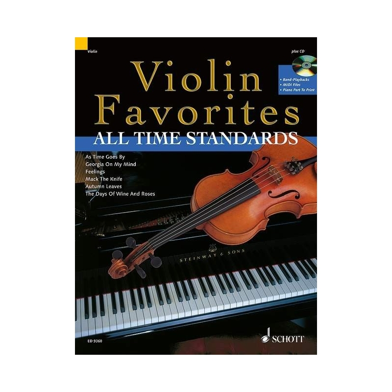 Violin Favorites All Time Standards - Famous Standards for Violin