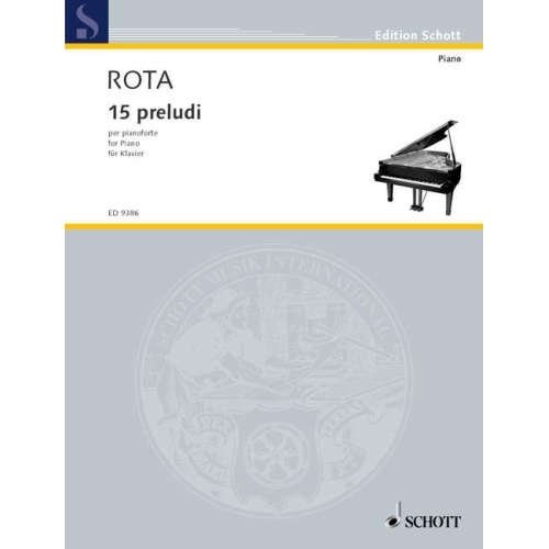 Rota, Nino - 15 preludes 