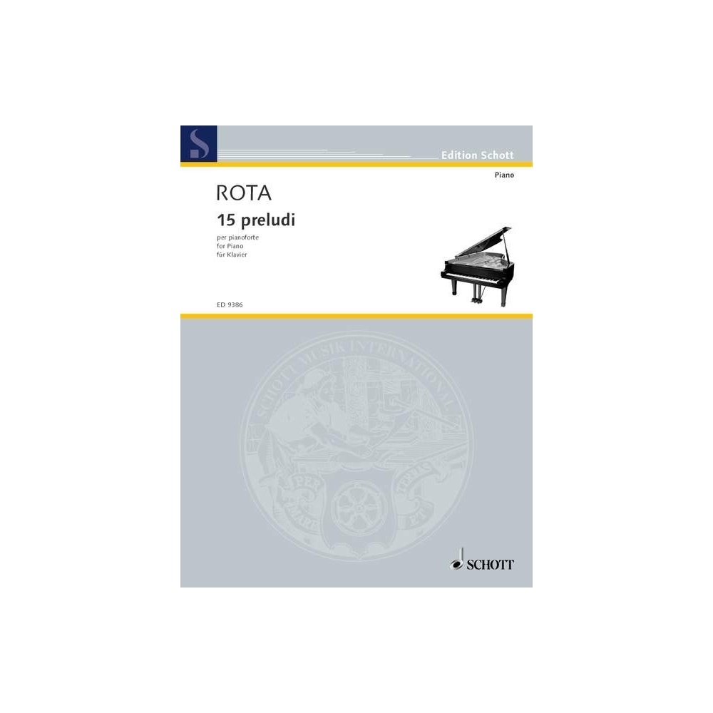 Rota, Nino - 15 preludes 