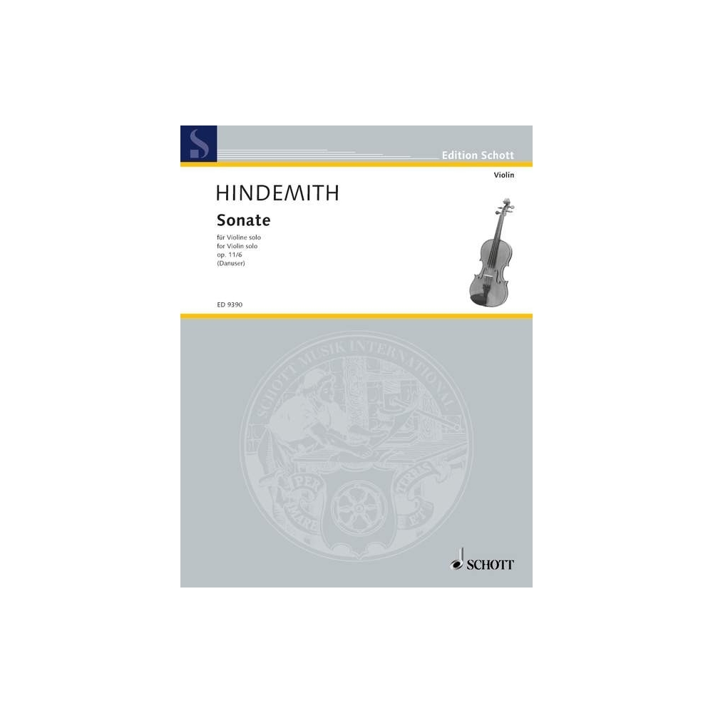 Hindemith, Paul - Violin Sonata op. 11/6 