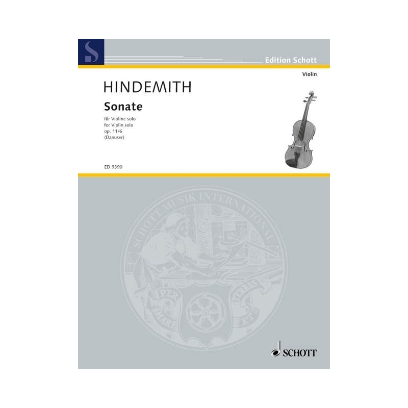 Hindemith, Paul - Violin Sonata op. 11/6
