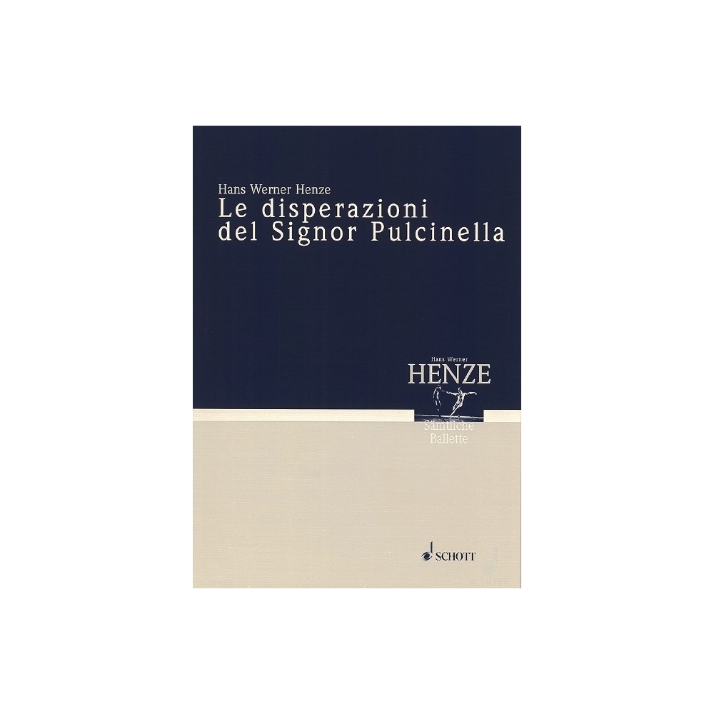 Henze, Hans Werner - Mr. Pulcinella in Despair again 