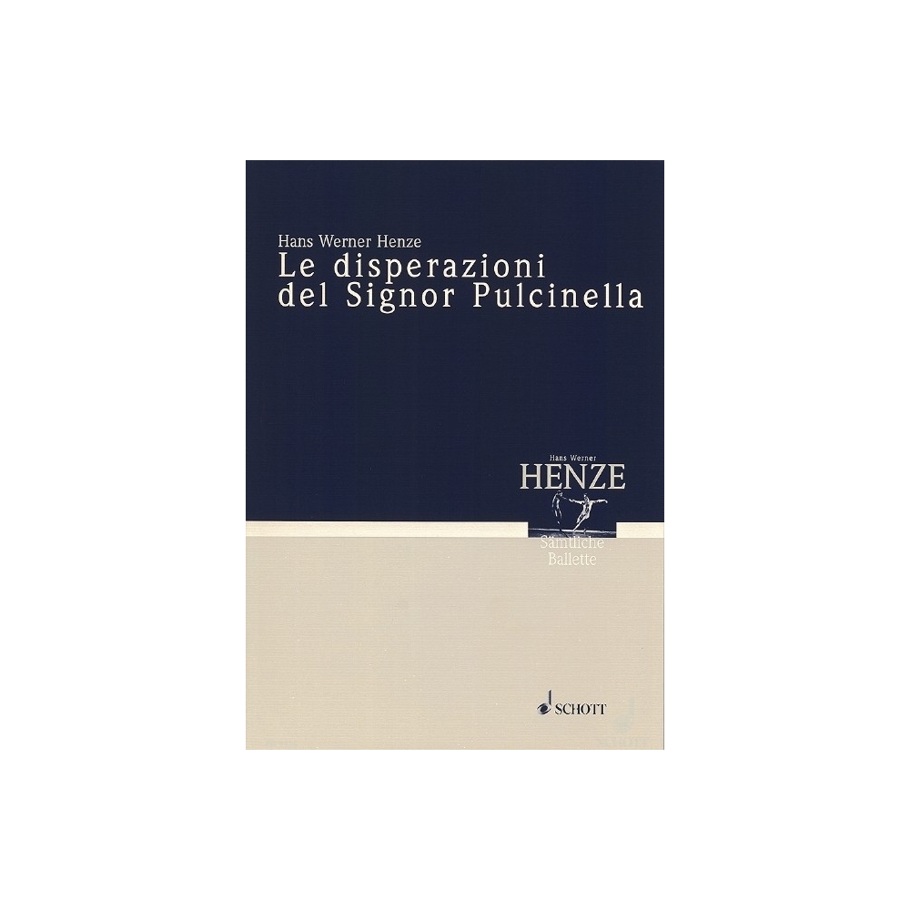 Henze, Hans Werner - Mr. Pulcinella in Despair again