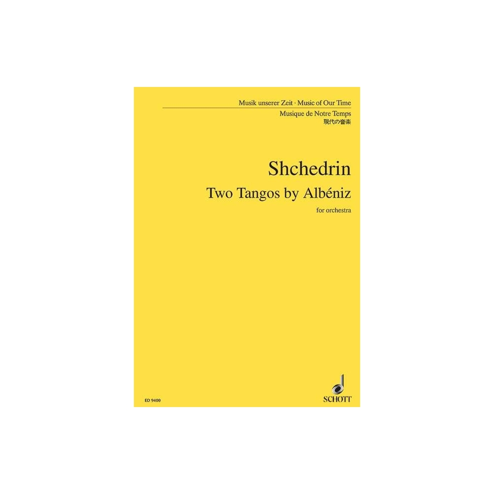 Shchedrin, Rodion - Two Tangos by Albéniz