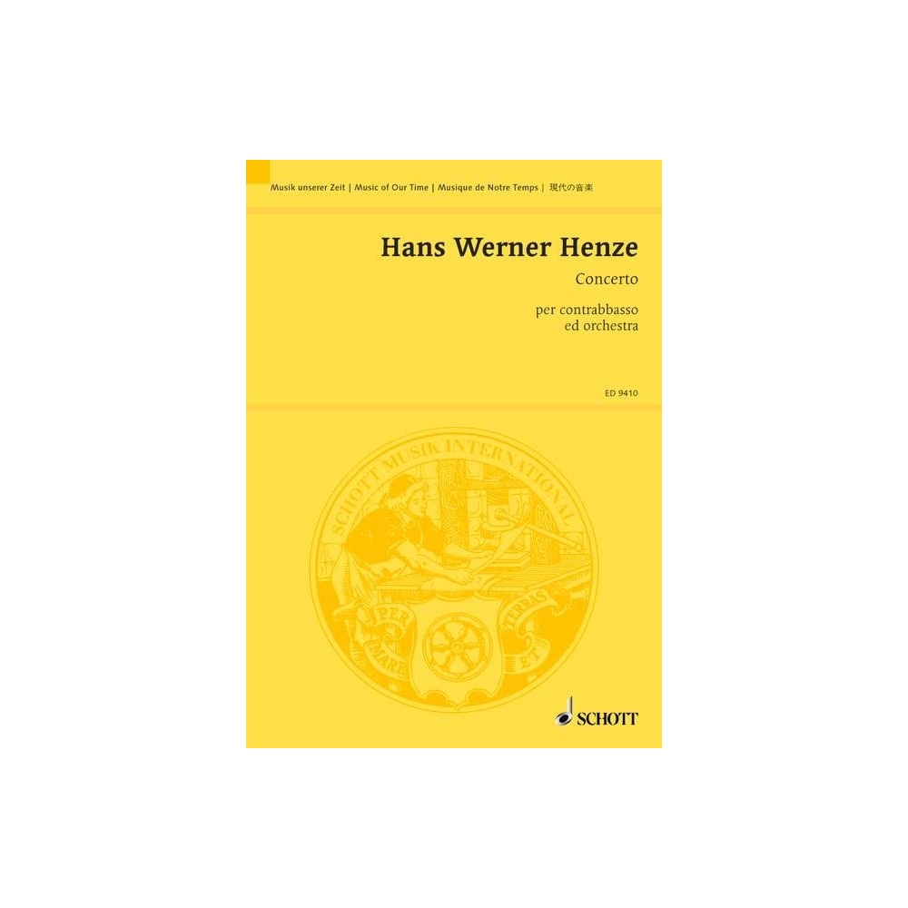 Henze, Hans Werner - Concerto per contrabbasso ed orchestra 