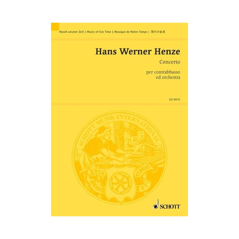 Henze, Hans Werner - Concerto per contrabbasso ed orchestra