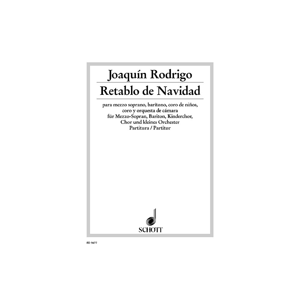 Rodrigo, Joaquín - Retablo de Navidad