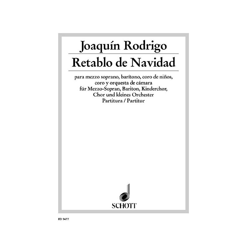 Rodrigo, Joaquín - Retablo de Navidad