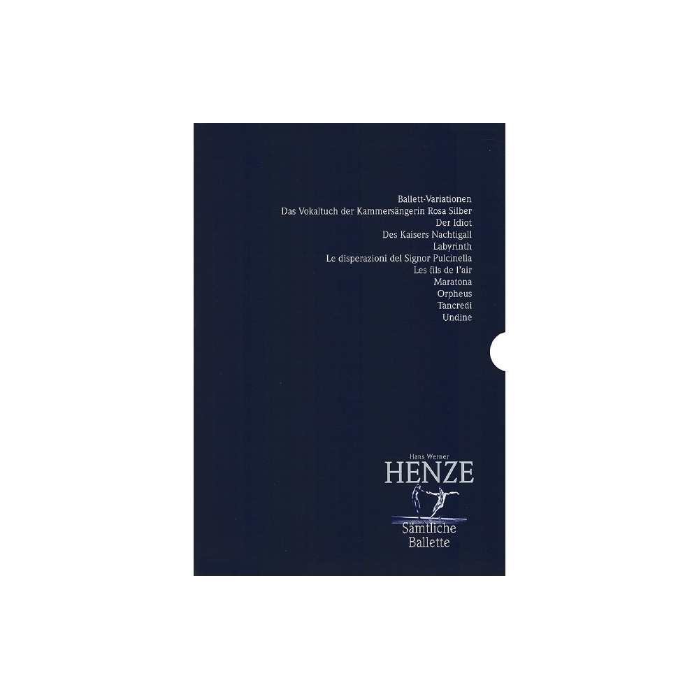 Henze, Hans Werner - Sämtliche Ballette 