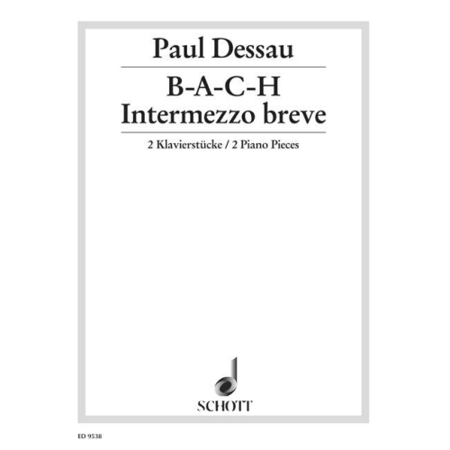 Dessau, Paul - B-A-C-H /...
