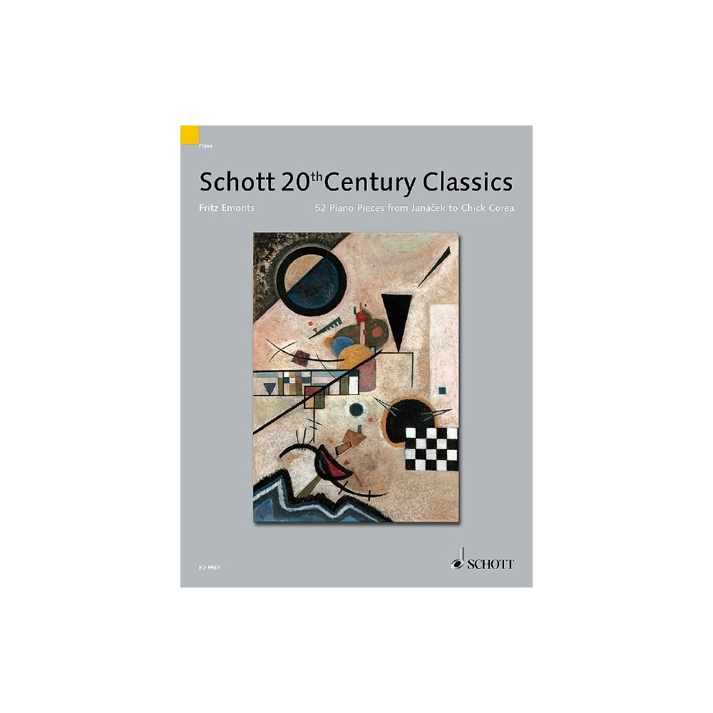 Schotts 20th Century Piano Classics - 54 Pieces from Janàcek to Chick Corea