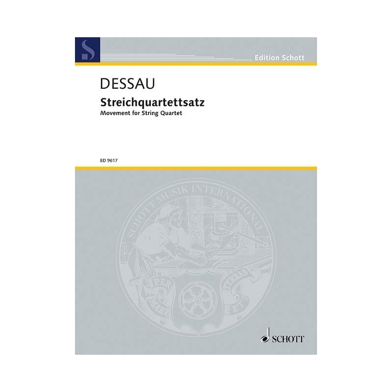 Dessau, Paul - Movement for String Quartet 